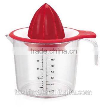 2016 Plastic Juice Extractor with Counting Cup Orange Juicer Juice Squeezer