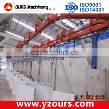 conveyor for powder coating line