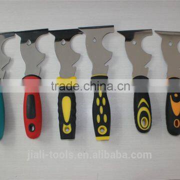 6 in 1 PUTTY KNIFE With Rubber Handle