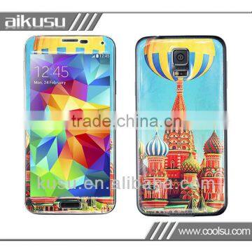 2014 Hot sale epoxy skin cover for samsung s5