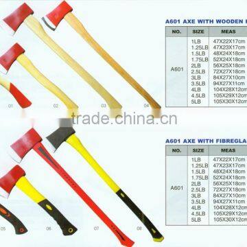 Wooden Handle Firefighter a xe for Fire Fighting Hickory a xe Handle Broad a xe for Sale Metal Handle