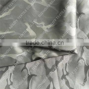 100 polyester camouflage fabric wholesale/polyester jacquard fabric