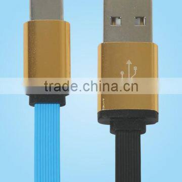 Flat Micro USB Cable factory for Samsung, Huawei