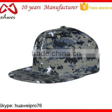 Camo Snapback Caps Wholesale Custom Snapback Hats Cheap Headwear Factory photo-4