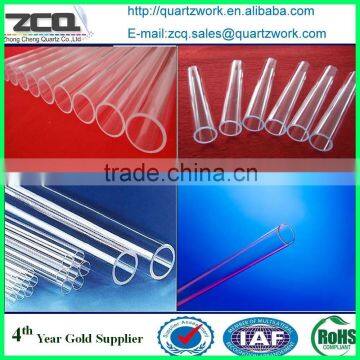 100mm Quartz Glass Tube Quartz Tube for uv Lamp Quartz Tube photo-2