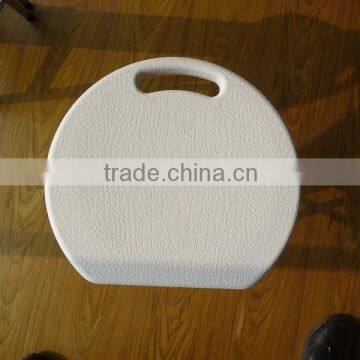 Blow Moulded Strong and Durable 45H Metal Leg Folding Garden Stool photo-4