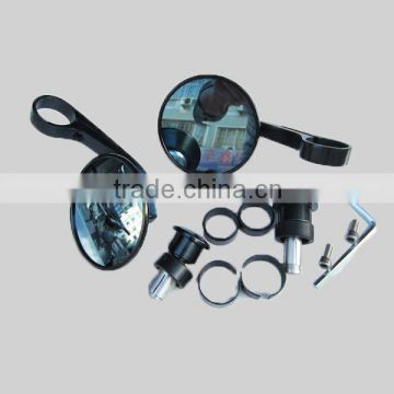 round motorcycle side mirror