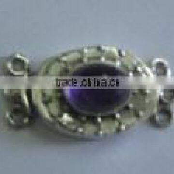 Clasp with Amethyst