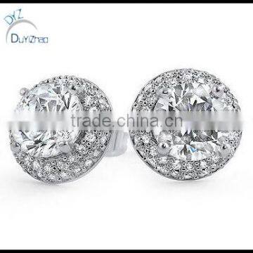 micro pave cz earrings new design