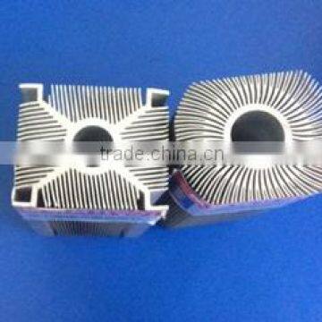 heat sink aluminum extruded profile for industrial