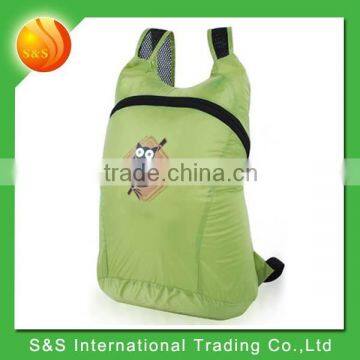 Bright Color Lightweight Promotional Cheap Cute Foldable Backpack photo-4