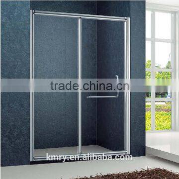 Straight Aluminum Frame Simple Sliding Shower Door (KD6168)