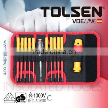 INSULATED CHANGABLE SCREWDRIVER 12PCS SET