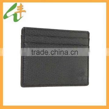 black color genuine leather slim wallet brands