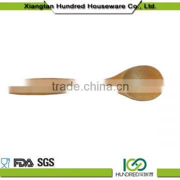 Wholesale small flat bottom salt spoon bamboo spoon