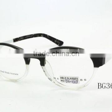 2015 New Design Double Color Mens Acetate Optical Spectacles Frame Eyeglasses photo-2