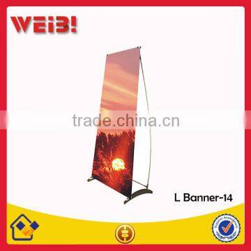 80x200cm Particular Promotional L-Banner Stand
