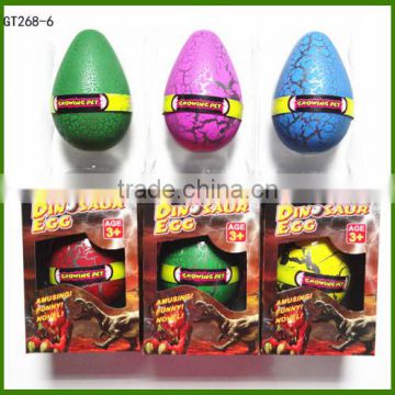 Hot Selling Large Size Magic Growing Dinosaurs Growing Animals Eggs Toys