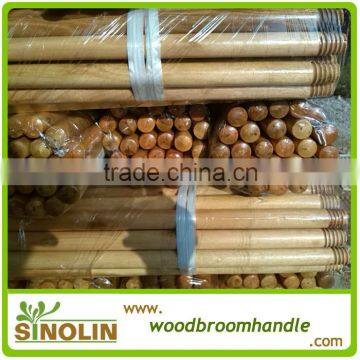 factory direct price varnished wooden mop handle