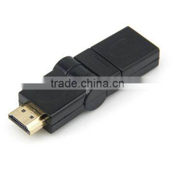 2014 high quality hdmi A type male to female adapter