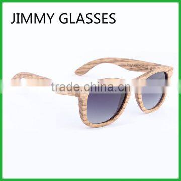 Sunglass 2016 Zebra Wood Sunglasses China Gradient Gray Polarized Lens Beach Force Sunglasses Dropshipping