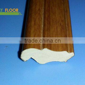 PVC panel mdf skirting use Hot compress