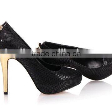 New Arrival Gridding Design Indonesia Shoes for Women Manufacturers Price photo-2