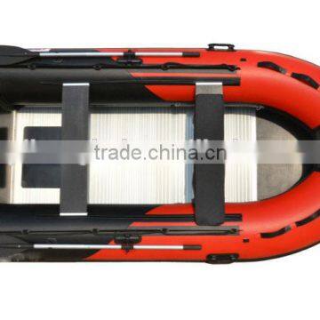 3.8m inflatable fishing boat with outboard motor boat military inflatable boat