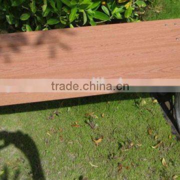 Huzhou Yuante outdoor custom made wood plastic composite furniture wpc bench