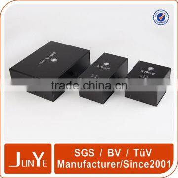 Custom Print Black Slide Hair Extention Packaging Box Wholesale photo-2