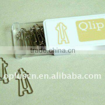 LIGHT HOUSE SHAPED PAPER CLIP, NICKEL PLATED