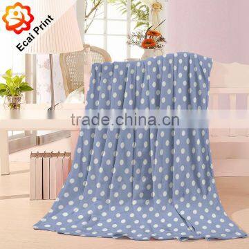 Wholesale Autumn Queen Size Sublimated Heat Transfer Printed Polar Fleece Blanket photo-2