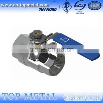 ss 304 1pc one piece ball valve