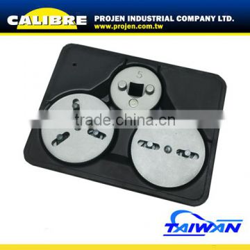 CALIBRE 3pc Adjustable Brake disc Adaptor Set