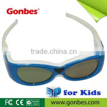 G07-A Universal Active Shutter 3D Glasses for IR & BT TV Kid design