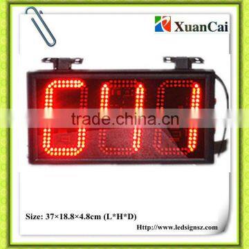 4inch digital bus route number sign