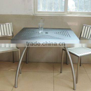 Home Casual Dining Room Furniture Hpl Compact Phenolic Resin Laminate Table