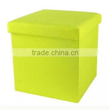 No inflatable and modern appearance cube stool