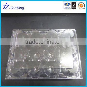 Plastic egg tray carton