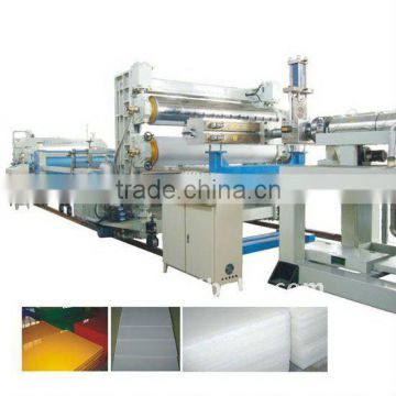 PE sheet extrusion line