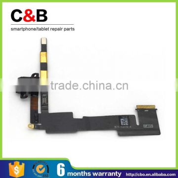 Headphone audio jack flex ribbon cable for ipad 2 , wifi audio flex cable for ipad 2 with 6 months warranty