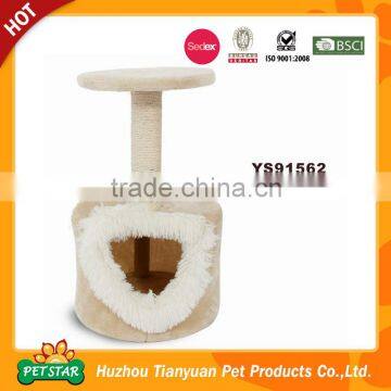 Lovely cute design soft cat scratching trees