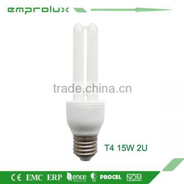 T4 2U 15W E27 CFL Bulb Lamp