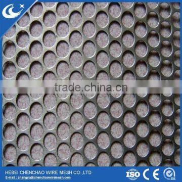 High quality corrugated Stainless Steel 2mm Perforated Metal Sheet