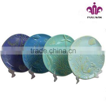 Tableware Oval Seafood Ceramic Chafing Platter