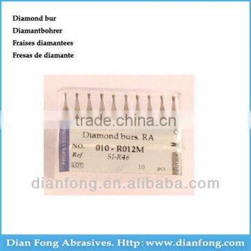 SI-R46 Low Speed Contra Angle Medium Grit Inverted Cone Diamond Dental