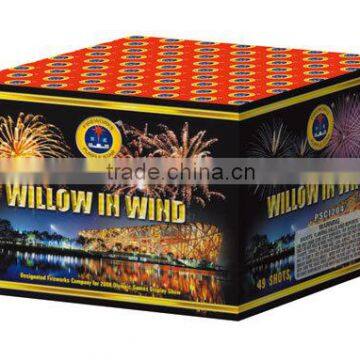 2" 49shot 1.3G UN0335 Assorted Shells Fireworks