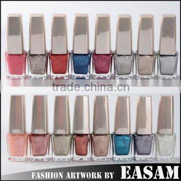 2015 New BK organic Metallic nail lacquer with 32 colors