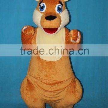 HI wholesale used plush kangaroo costume mascot for sale