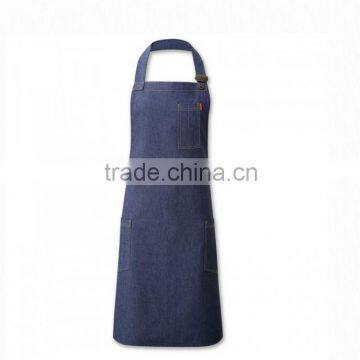 Custom Denim Bib Coffee Shop Apron